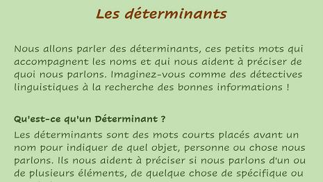 Determinants-1