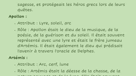 Mythologie-13 Infos sur la mythologie sur Vikidia