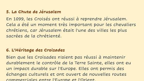 Les Croisades 04