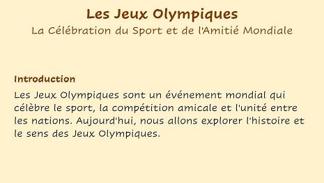 Les Jeux Olympiques 01