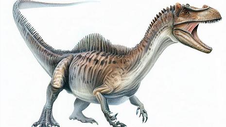Spinosaurus C'était un dinosaure carnivore qui mesurait environ 15 mètres de long et pesait environ 9 tonnes. Il avait une voile formée par des épines sur le dos et des...