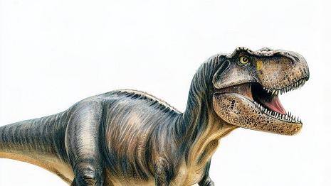 Tyrannosaurus rex C'était un dinosaure carnivore qui mesurait environ 13 mètres de long et pesait environ 7,5 tonnes. Il avait une grande tête avec des dents acérées et des bras...