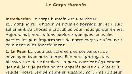 Le Corps Humain-1