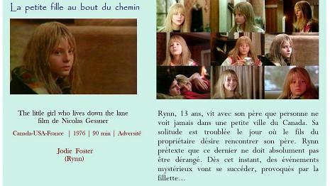 La petite fille au bout du chemin