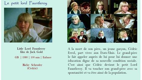 Le petit Lord Fauntleroy