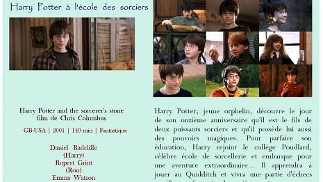 Harry Potter à l'école des sorciers