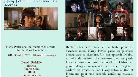 Harry Potter et la chambre des secrets