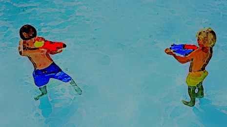 Vacances vacances - piscine - tir - eau - toucher Tu pars en vacances dans un hôtel et tu t'ennuies jusqu'à ce qu'un garçon arrive...