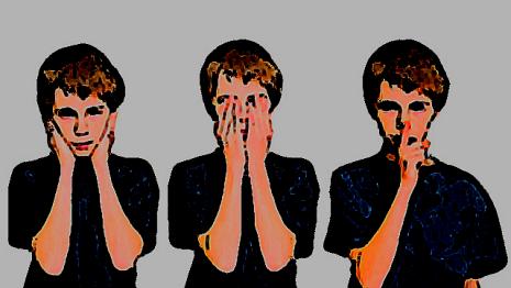 Rien Rien Rien entends - vois - dis - rien - promesse Tu es témoin d'un événement étrange. Tu promets que personne n'en saura rien...