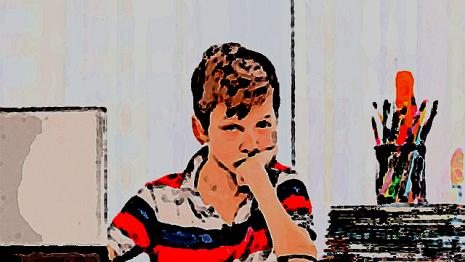 Ecole à la maison devoir - chambre - cours - professeur - temps Tu fais l'école à la maison et des profs tous plus bizarres les uns que les autres passent te donner des cours...