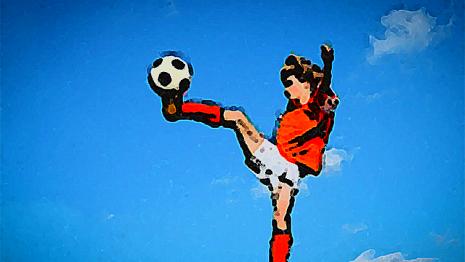 Football ballon - entraîneur - tournoi - but - pelouse Tu t'inscris dans un club de foot en vacances et tu rencontres un autre fou de foot...