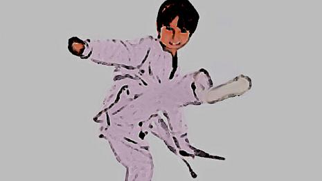 Karaté karaté - judo - salle - tenue - adversaire Tu dois participer à un tournoi et ton adversaire est beaucoup plus grand que toi...