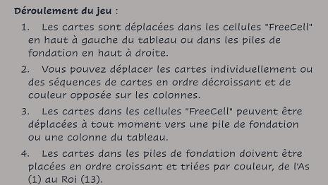 Jeux de cartes Solitaire-13