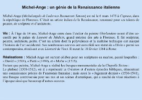 michel ange